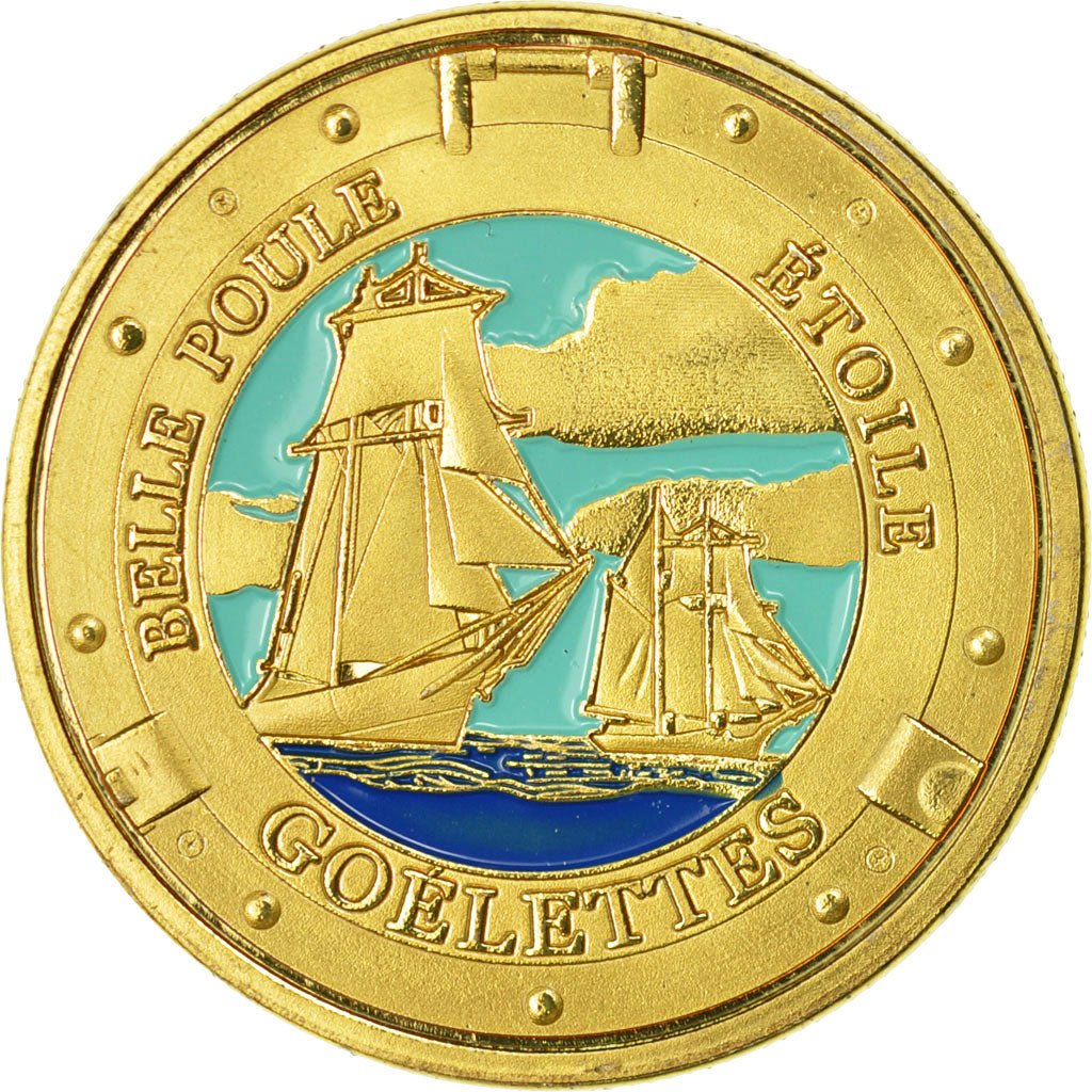 France, Token, Touristic token, 76/ Fécamp - Goélettes, Souvenirs et