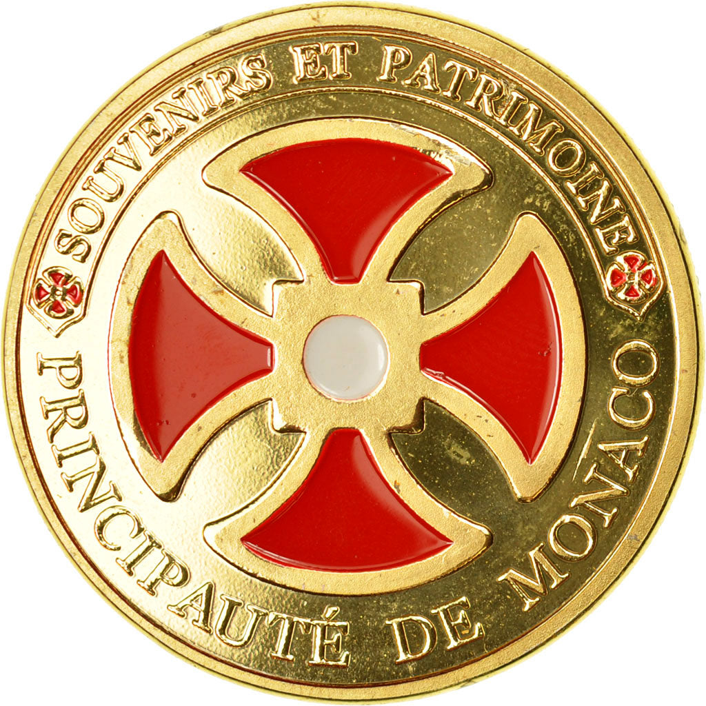 France, Token, Touristic token, 98/ Monaco - Notre Dame Immaculée, Souvenirs et