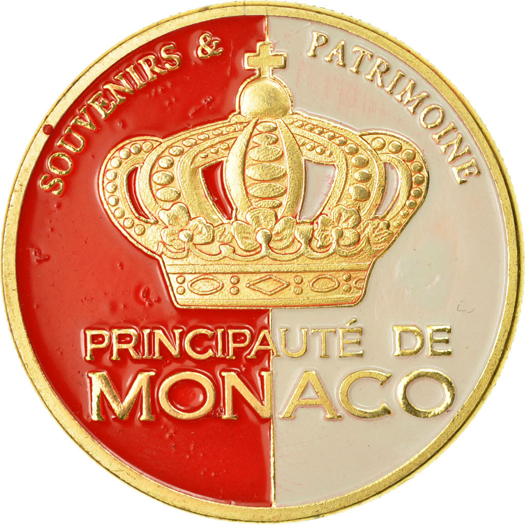 France, Token, Touristic token, 98/ Monte-Carlo, Souvenirs et Patrimoine