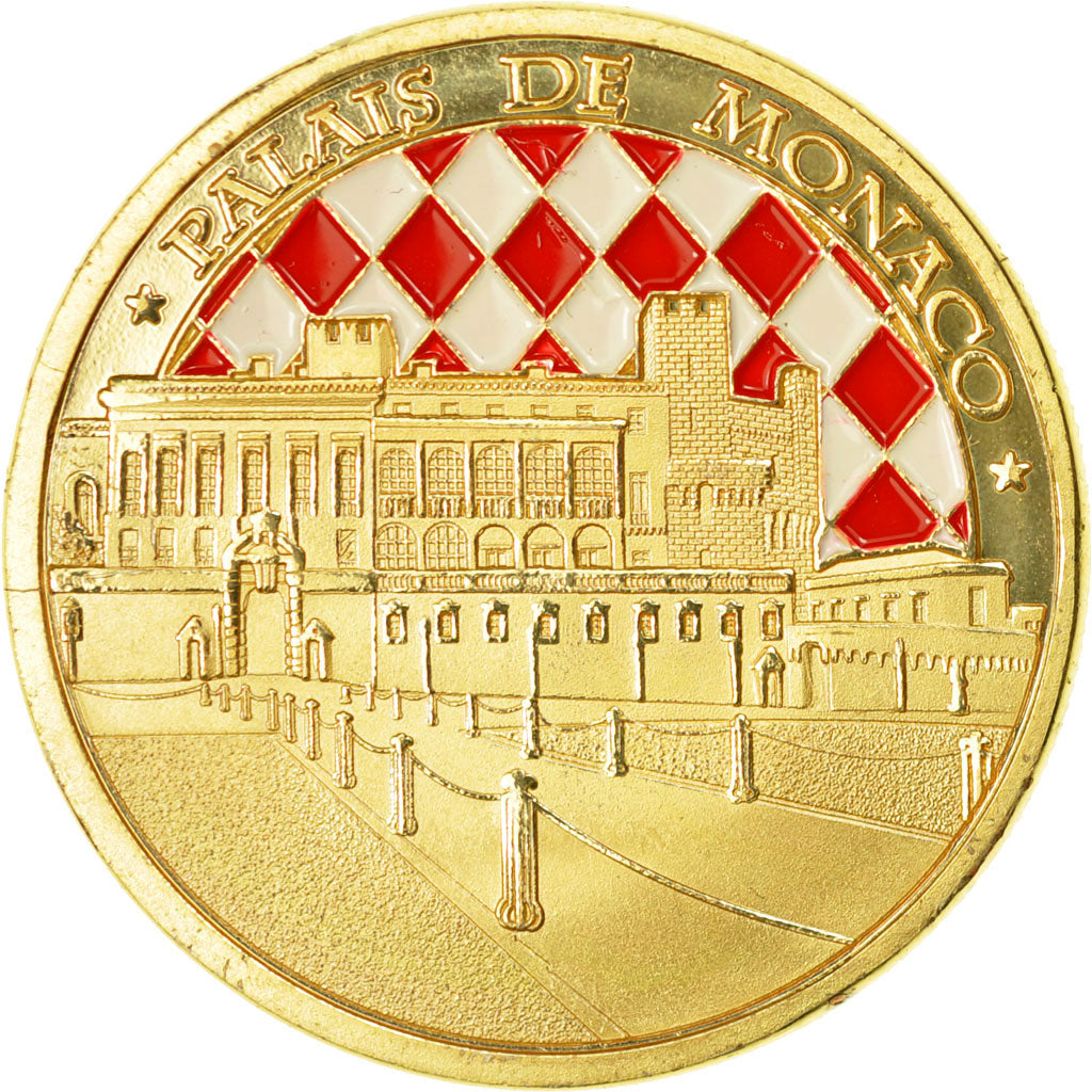 France, Jeton, Jeton Touristique, 98/ Monaco - Palais, Souvenirs et Patrimoine