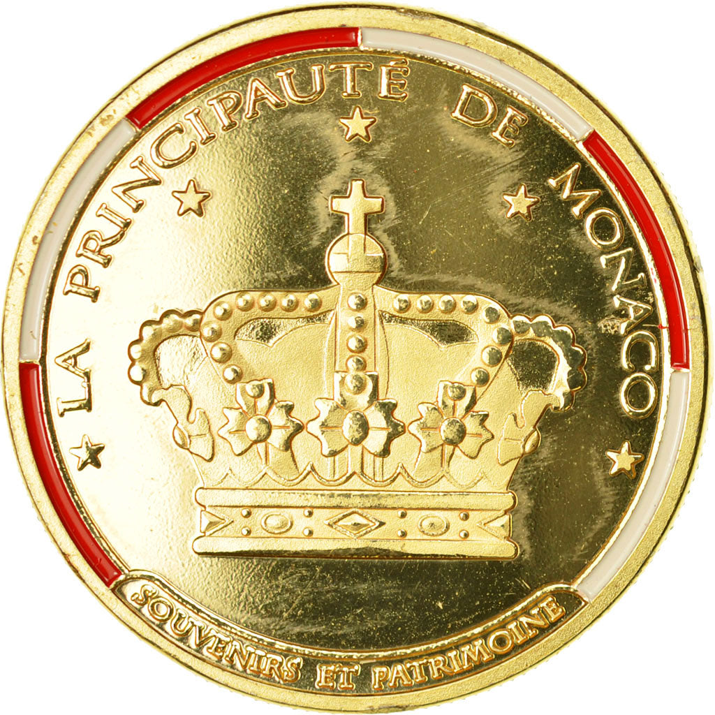France, Jeton, Jeton Touristique, 98/ Monaco - Palais, Souvenirs et Patrimoine