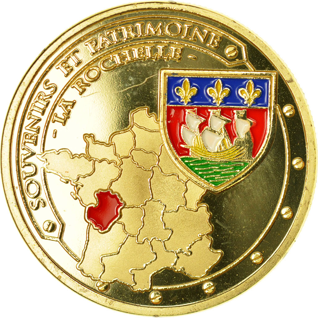 Frankrijk, Token, Toeristisch fiche, 17/ La Rochelle - Tours et le vieux port