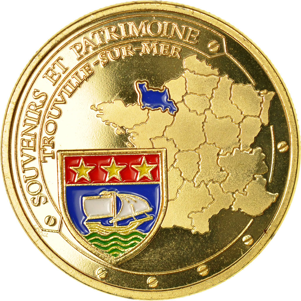 France, Token, Touristic token, 14/ Trouville sur Mer - La Poissonnerie