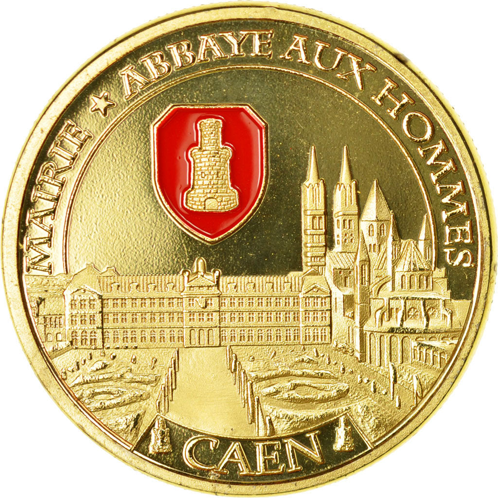 France, Token, Touristic token, 14/ Caen - L'Abbaye aux hommes, Souvenirs et