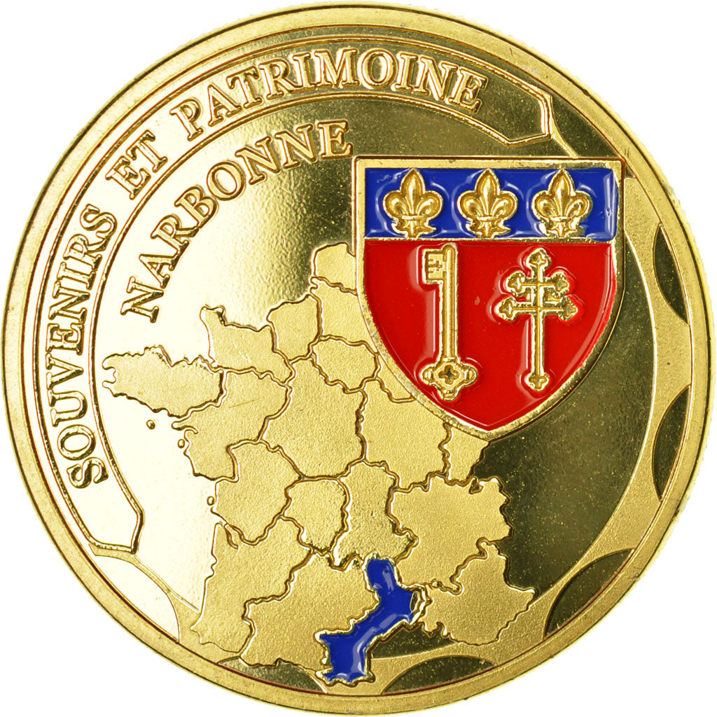 France, Jeton, Jeton Touristique, 11/ Narbonne - Canal de la Robine, Souvenirs