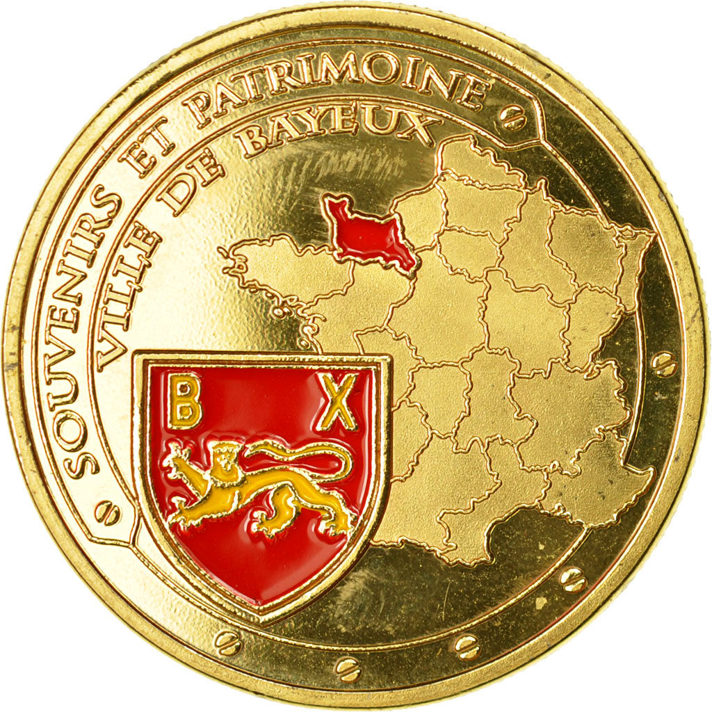 France, Token, Touristic token, 14/ Bayeux - Cathédrale Notre Dame, Souvenirs