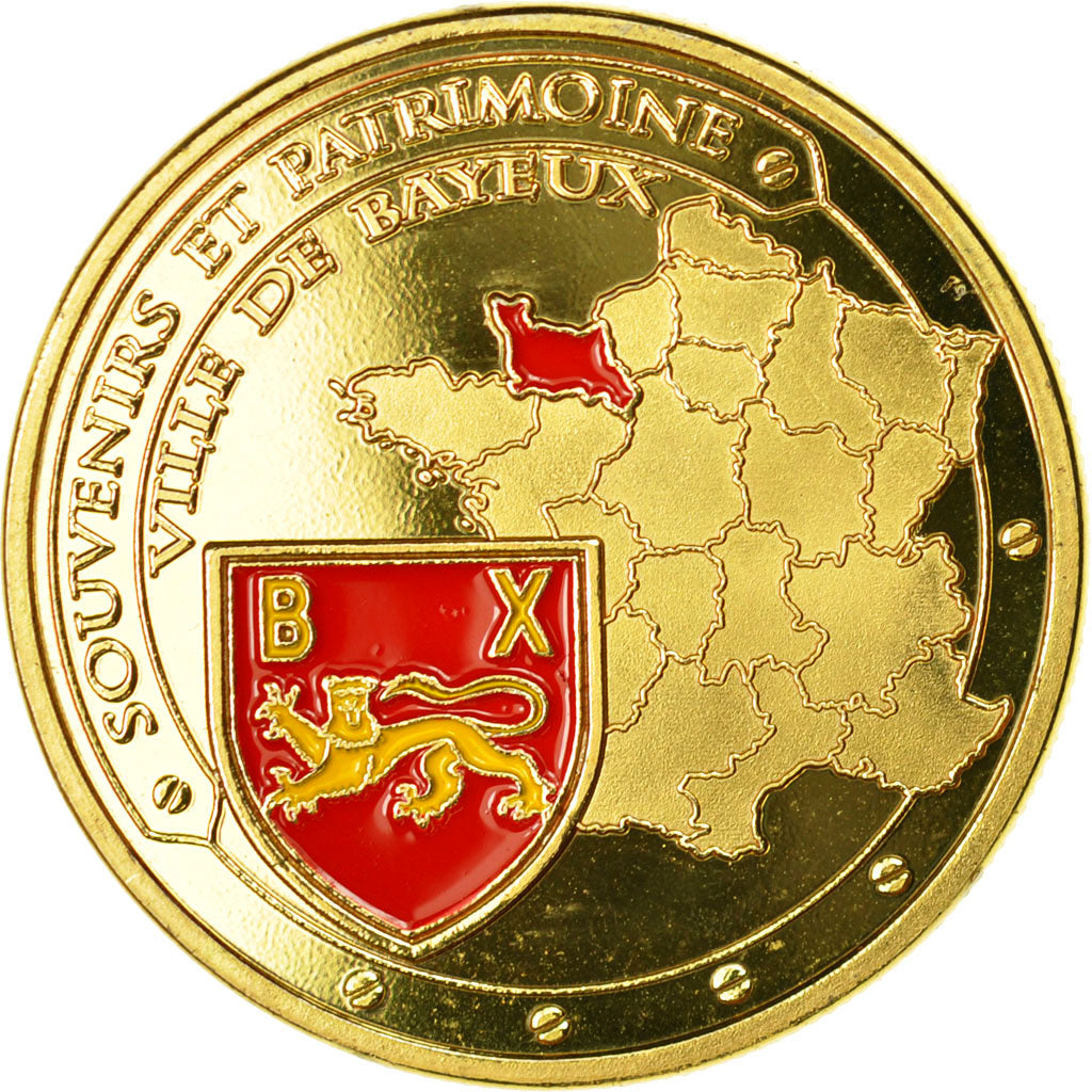 Francia, Token, Touristic token, 14/ Bayeux - Tapisseries - Arbres du monde