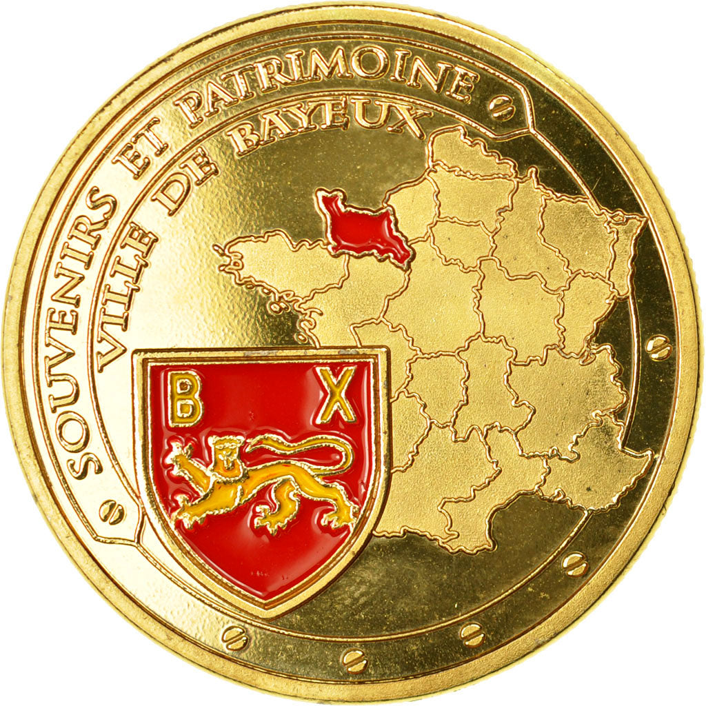 France, Token, Touristic token, 14/ Bayeux - Tapisseries - Drakkar, Souvenirs et