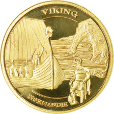 France, Jeton, Jeton Touristique, Normandie - Viking et Drakkar, Souvenirs et