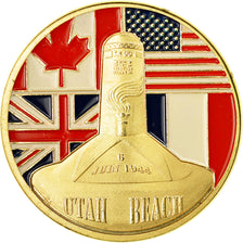 France, Token, Touristic token, Normandie -Utah Beach - 6 juin 1944, Souvenirs