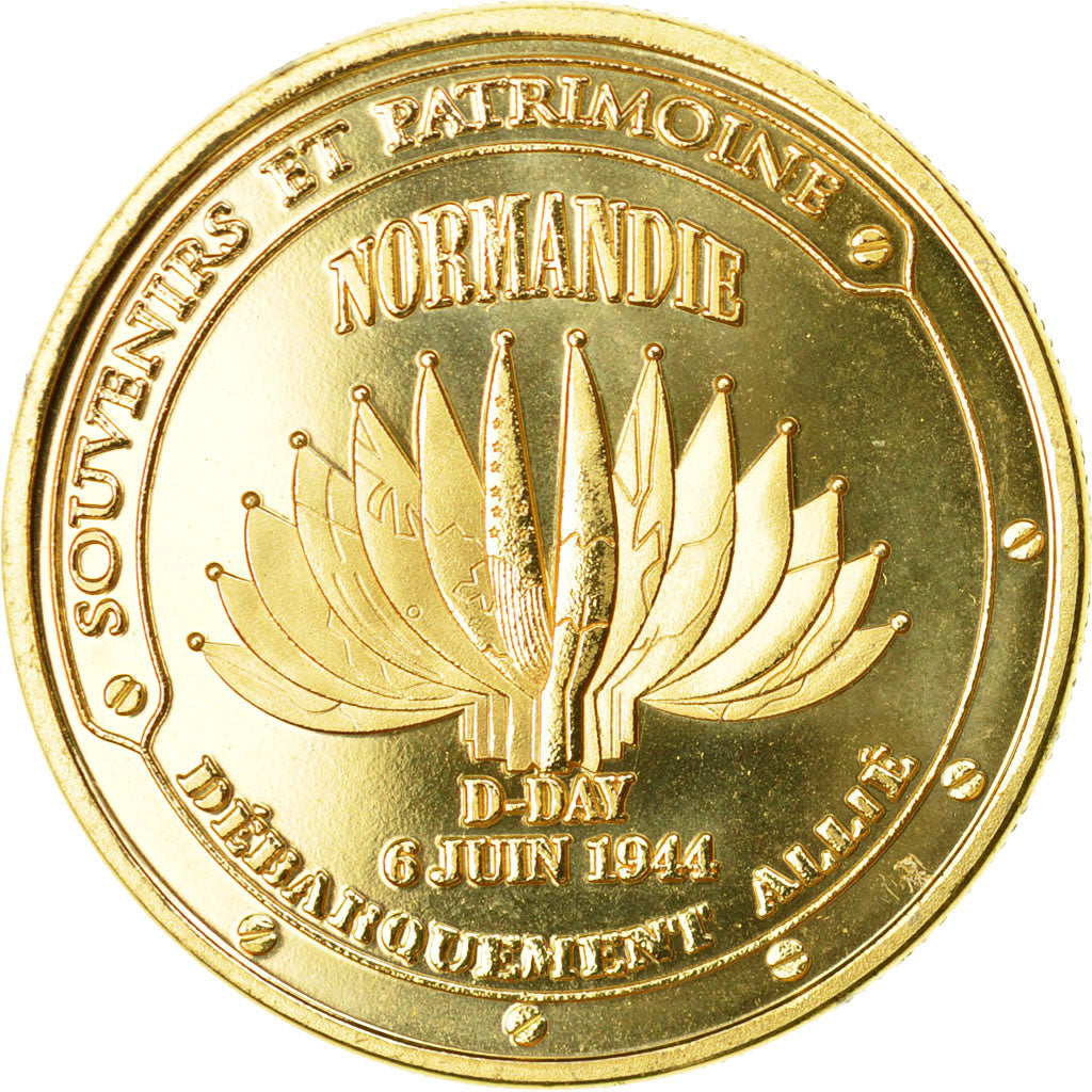 France, Token, Touristic token, Normandie -Utah Beach - 6 juin 1944, Souvenirs