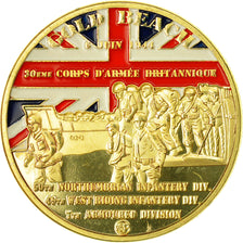 France, Token, Touristic token, Normandie - 30ème corps d'armée britannique -