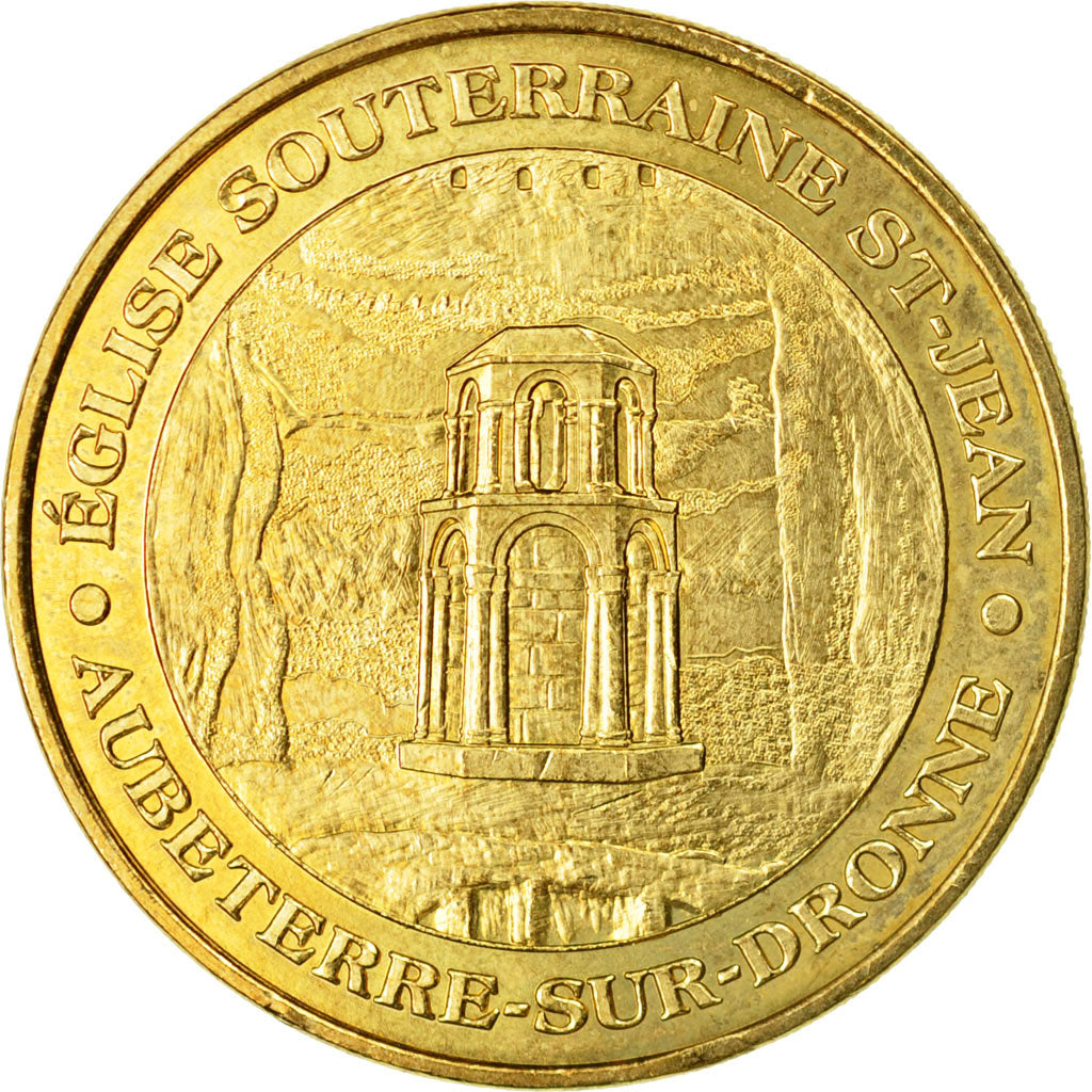 Francia, Token, Touristic token, Aubeterre-sur-Dronne - Eglise souterraine