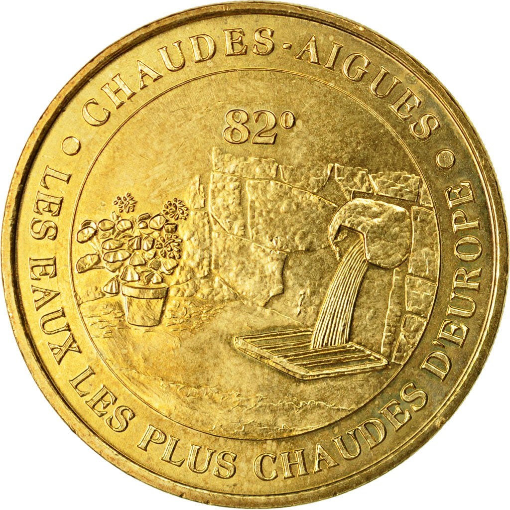 Francia, Token, Touristic token, 15/ Chaudes Aigues - Source, 2007, MDP, BB