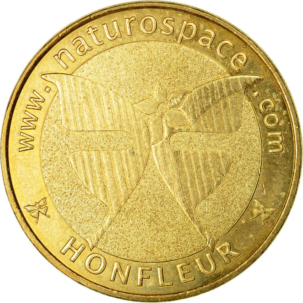 France, Token, Touristic token, Honfleur - Naturospace n°1 - Papillon, 2012