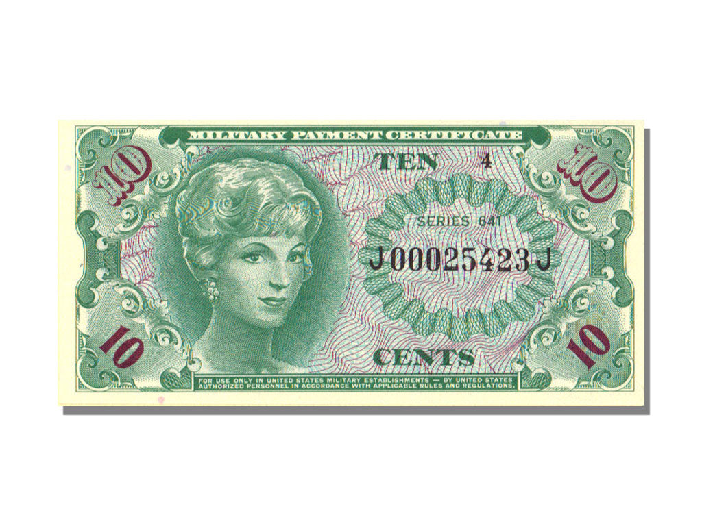 United States, 10 Cents, KM #M58, UNC(65-70), J