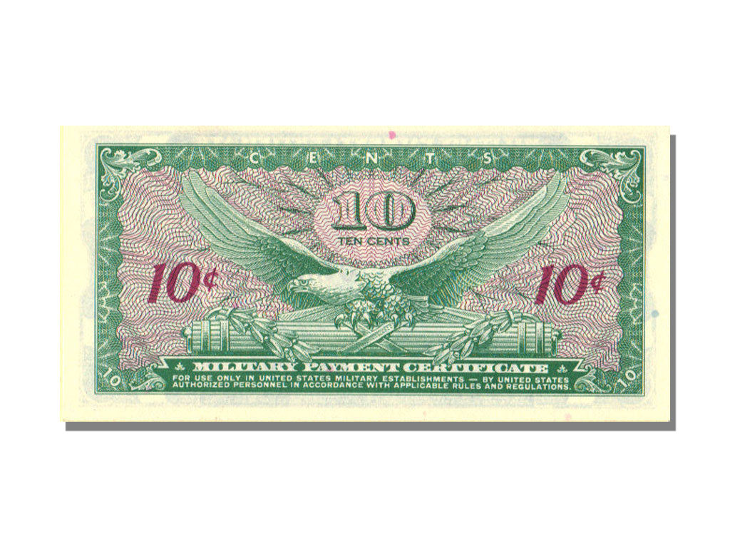 United States, 10 Cents, KM #M58, UNC(65-70), J