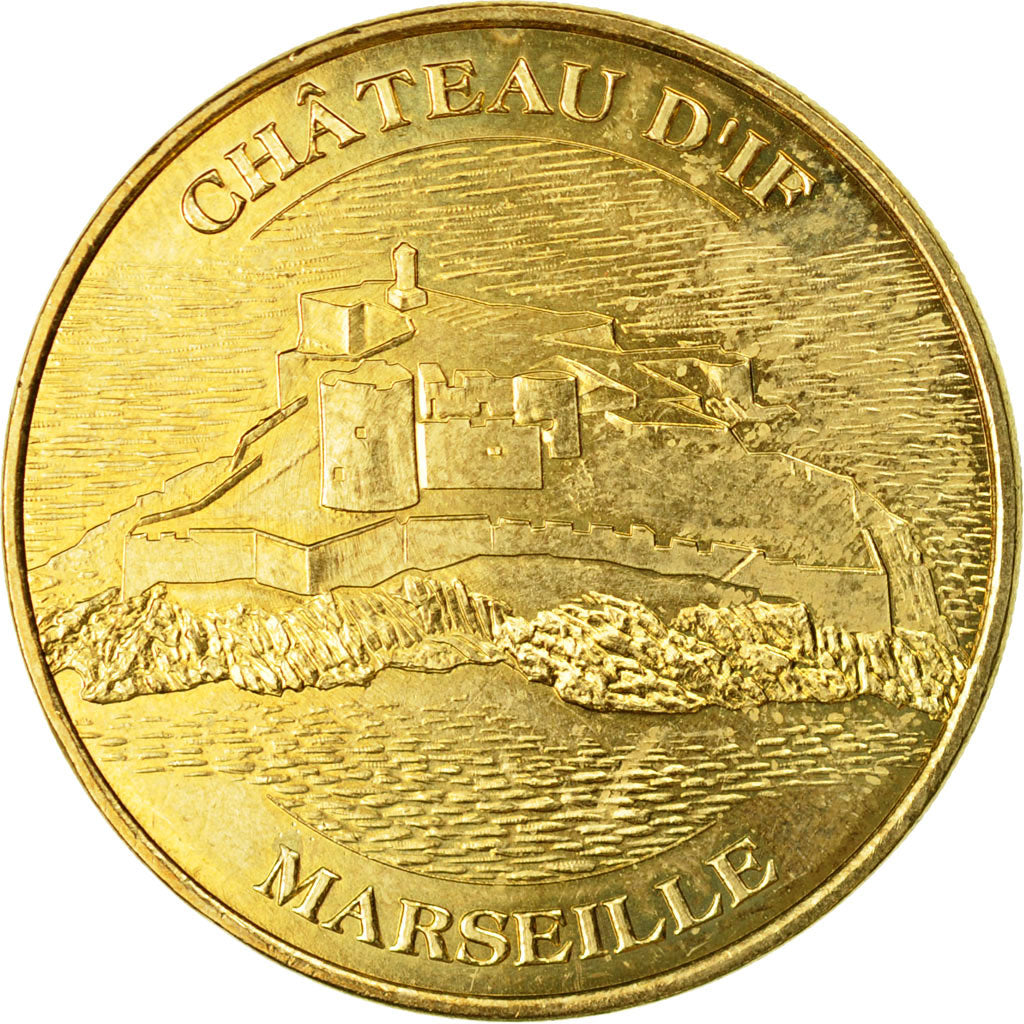 France, Token, Touristic token, Marseille - Château d'If n°3, 2009, MDP