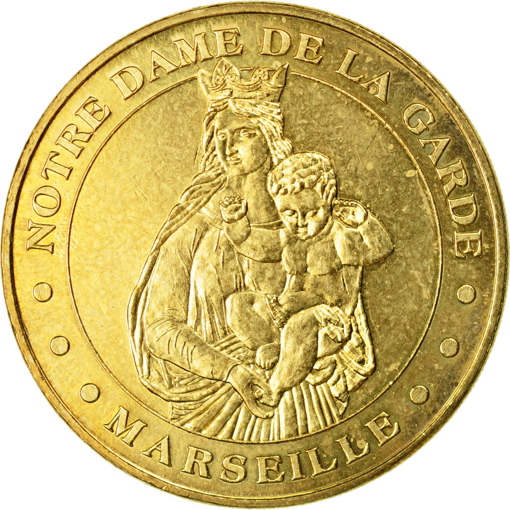 Francia, Token, Touristic token, Marseille - Notre Dame de la Garde n°3, 2012