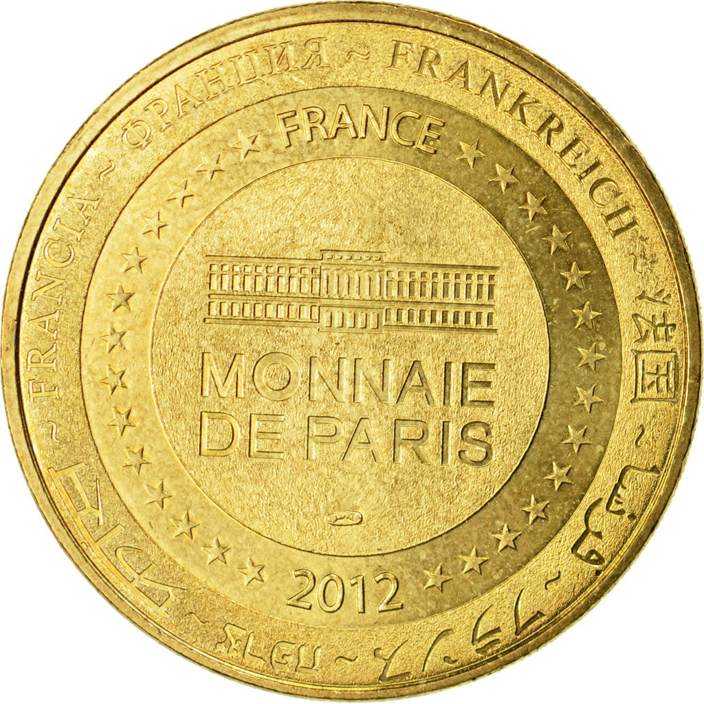 Francia, Token, Touristic token, Marseille - Notre Dame de la Garde n°3, 2012