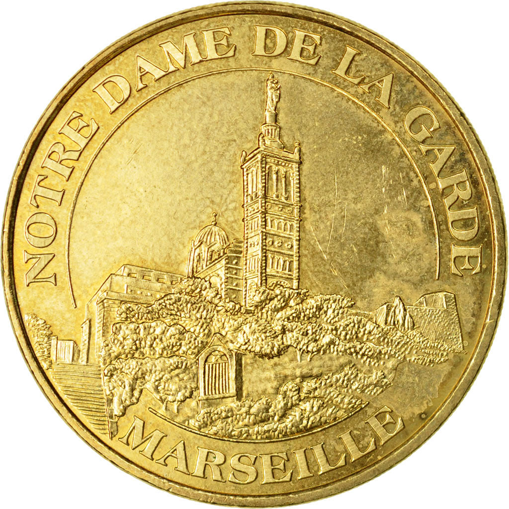 France, Token, Touristic token, Marseille - Notre Dame de la Garde n°4, 2012