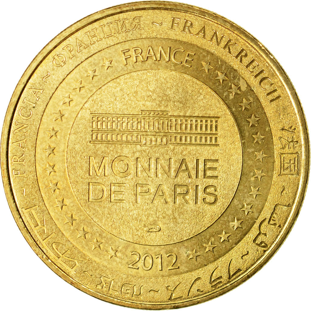 France, Token, Touristic token, Marseille - Notre Dame de la Garde n°4, 2012