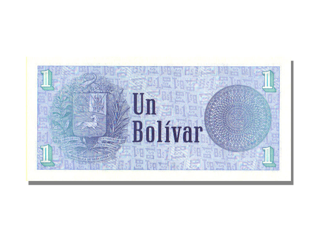 Venezuela, 1 Bolivar, 1989, 1989-10-05, UNC(65-70)
