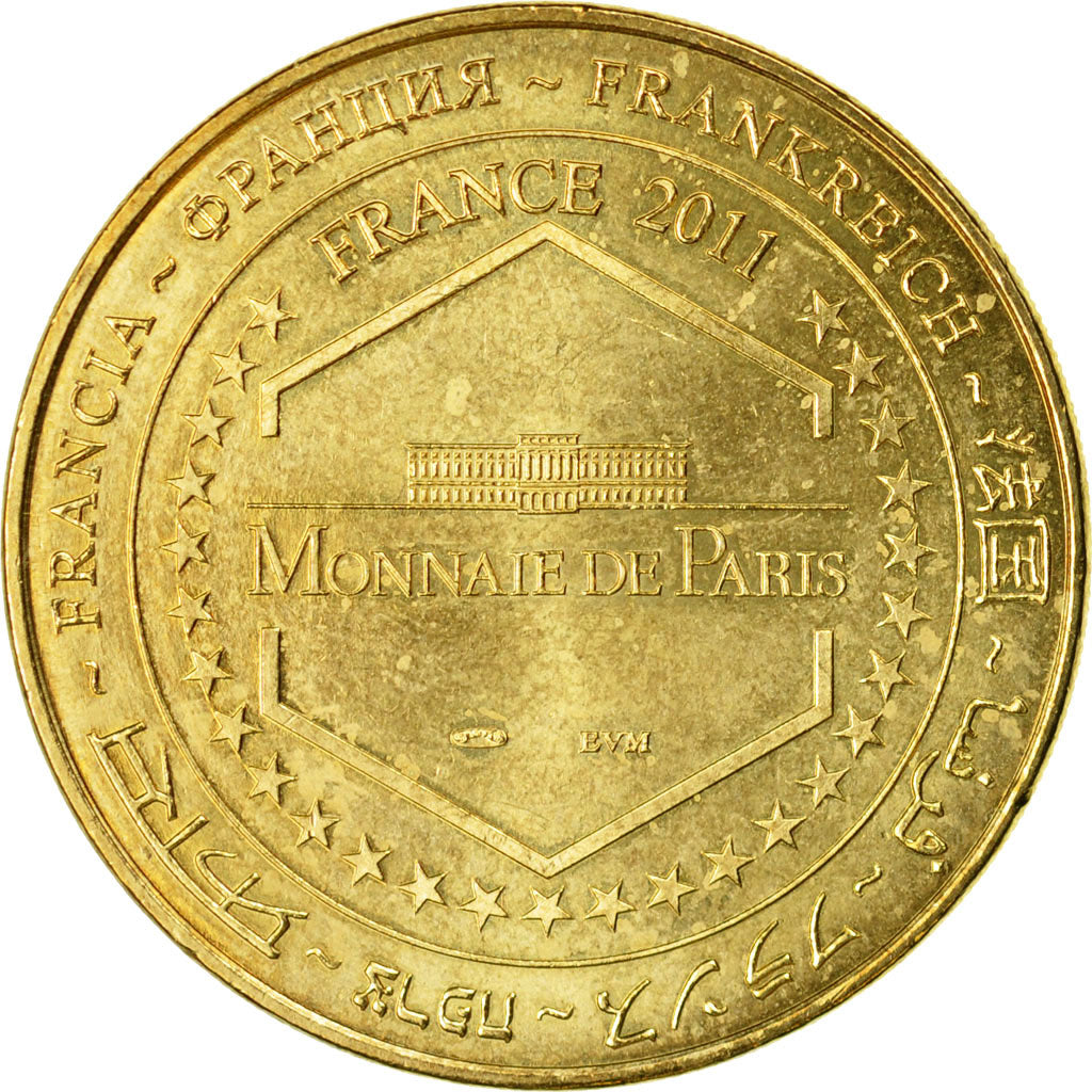 Francia, Token, Jetón turístico, 13/ Amphithéâtre d'Arles - Unesco, 2011