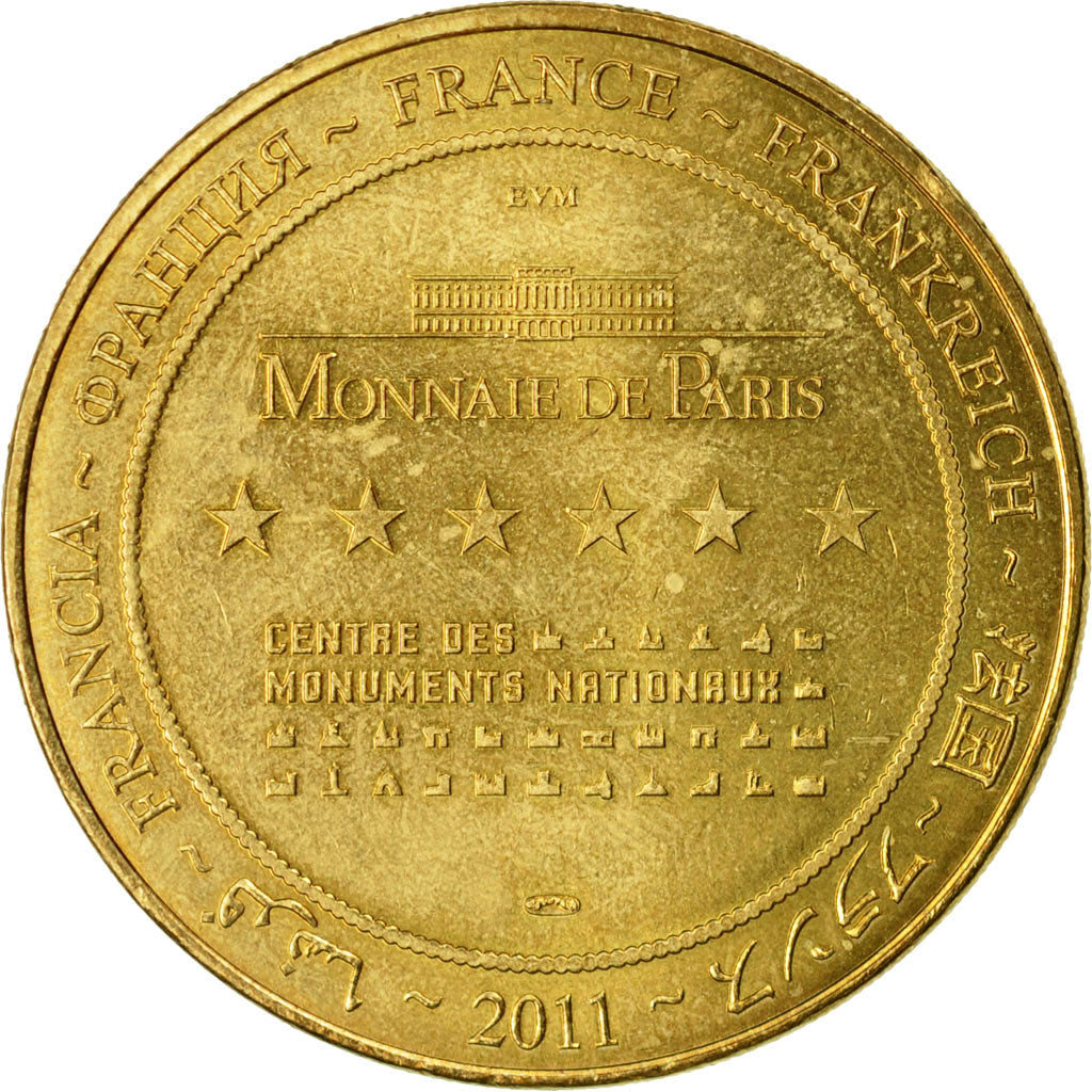 Francia, Token, Touristic token, Arles - Abbaye de Montmajour, 2011, MDP, BB