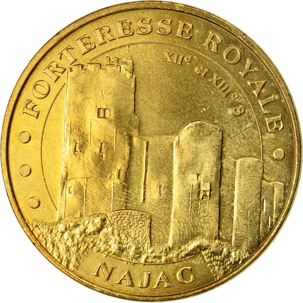 France, Token, Touristic token, Najac - Forteresse royale, 2011, MDP, EF(40-45)