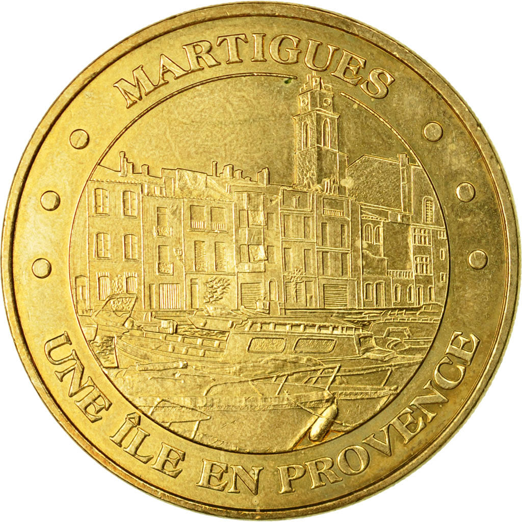 Francia, Token, Touristic token, 13/ Martigues - Une Ile en Provence, 2010, MDP