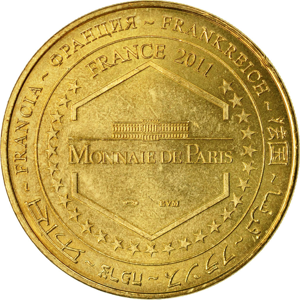 France, Token, Touristic token, 12/ Viaduc de Millau, 2011, MDP, EF(40-45)