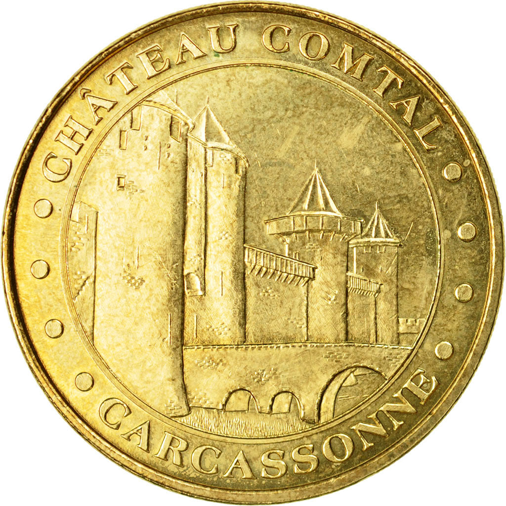Francja, Token, Żeton turystyczny, 11/ Château Comtal - Carcassonne, 2011