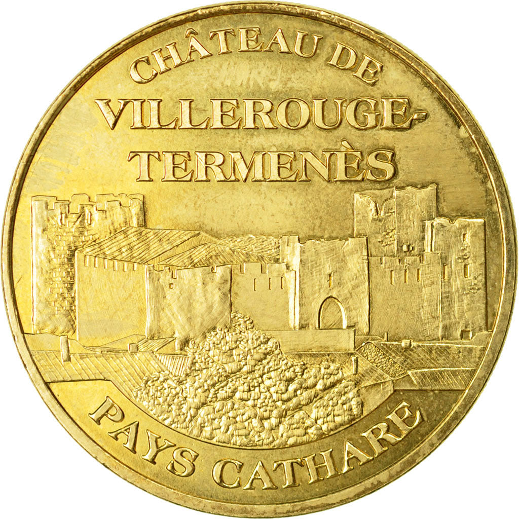 Francia, Token, Touristic token, 11/ Château de Villerouge-Termenès, 2008