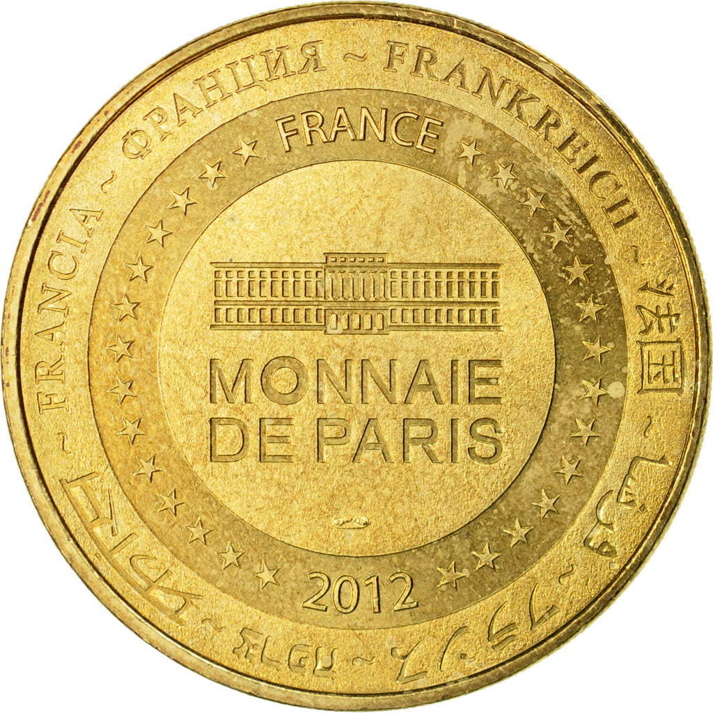 France, Token, Touristic token, Carcassonne - Basilique n°2, 2012, MDP