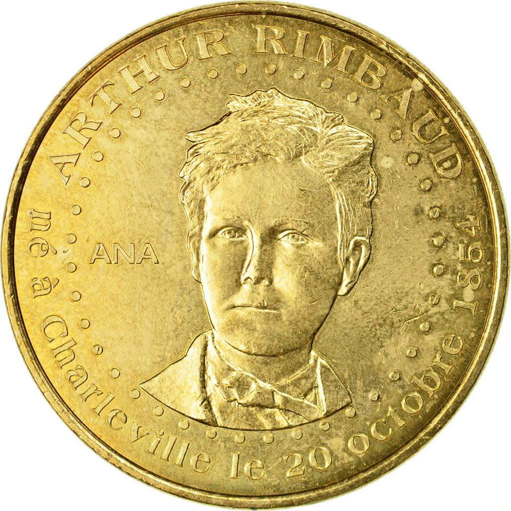 France, Token, Touristic token, 08/ Arthur Rimbaud - Charleville, 2012, MDP