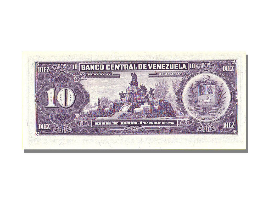 Venezuela, 10 Bolivares, 1988, 1988-11-03, UNC(65-70)