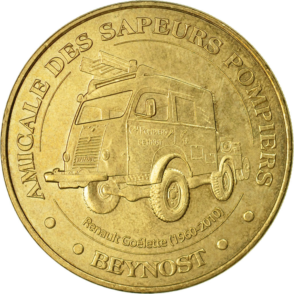Francia, Token, Touristic token, 01/ Beynost - Amicale des Sapeurs Pompiers