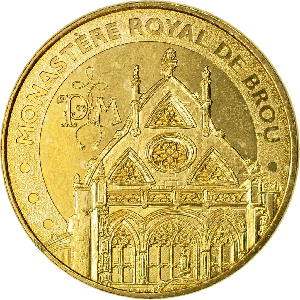 Francia, Token, Touristic token, Bourg en Bresse - Monastère Royal de Brou