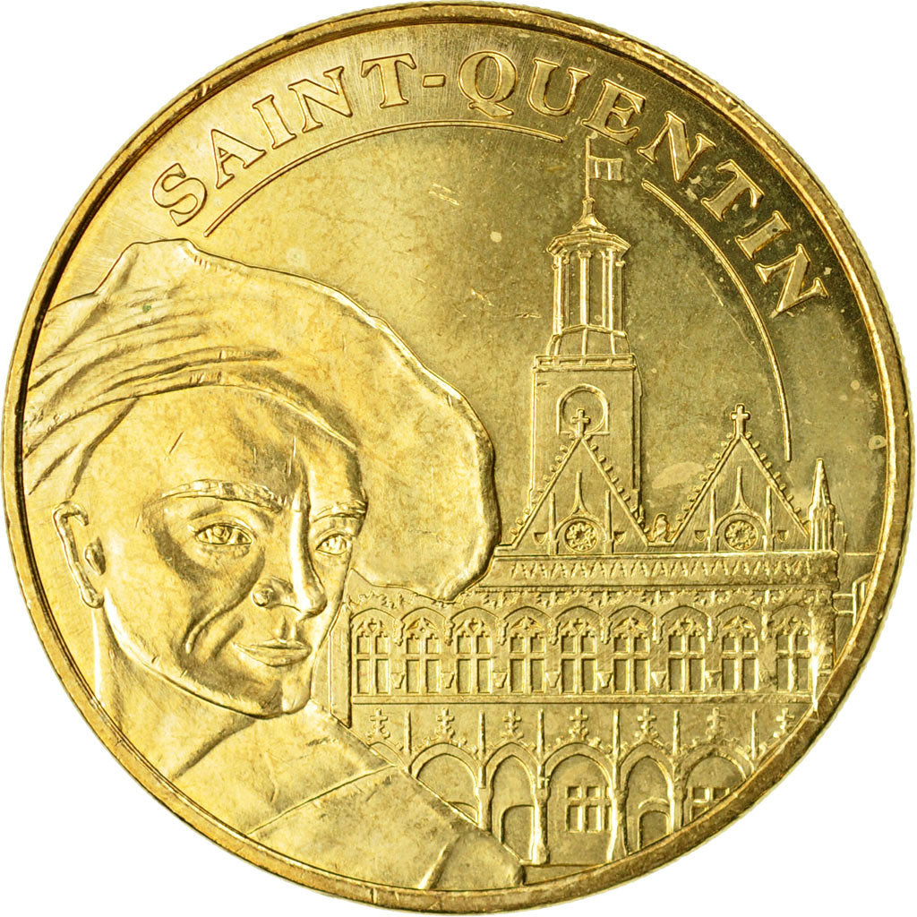 Francia, Token, Touristic token, 02/ Quentin de La Tour, Saint-Quentin, 2011