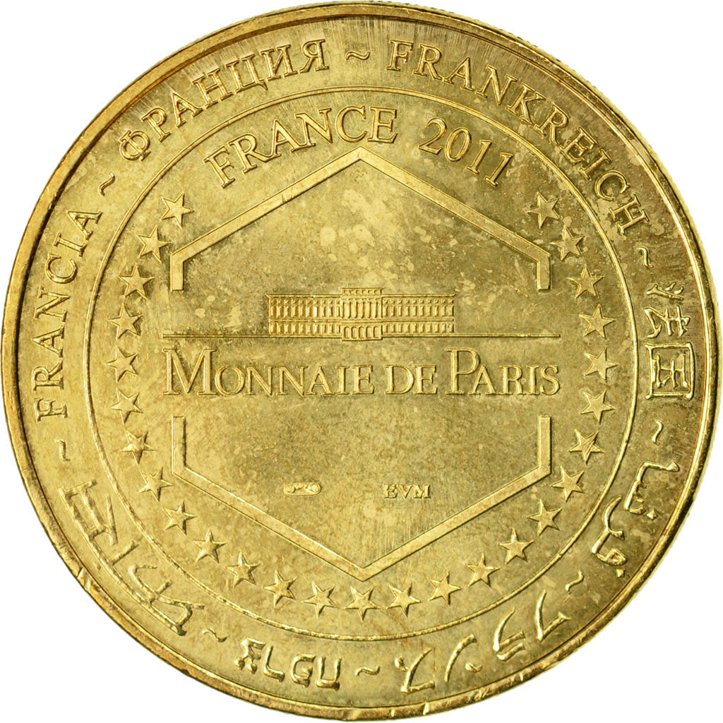 Francia, Token, Touristic token, 02/ Quentin de La Tour, Saint-Quentin, 2011