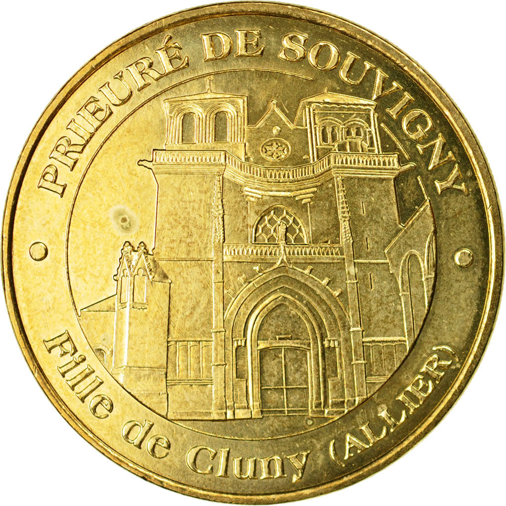 Francia, Token, Touristic token, Souvigny - Prieuré de Souvigny - Fille de