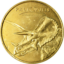 France, Token, Touristic token, Gannat - Paléopolis - Colline aux Dinosaures