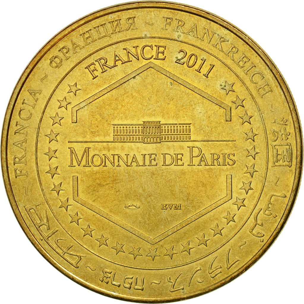 France, Token, Touristic token, 04/ Abbaye Notre-Dame de Ganagobie, 2011, MDP