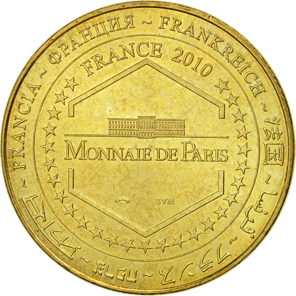 Francia, Token, Touristic token, Tallard - Château - Statue Trinité, 2010