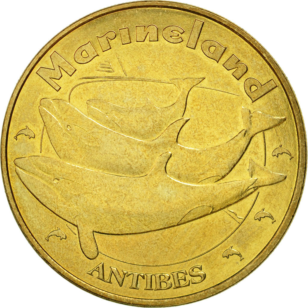 France, Jeton, Jeton Touristique, Antibes -  Marineland n°5, 2013, MDP, TTB