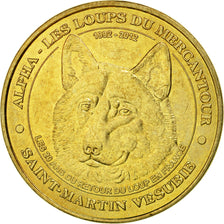France, Jeton, Jeton Touristique, Saint-Martin de Vésubie - Alpha - Les loups