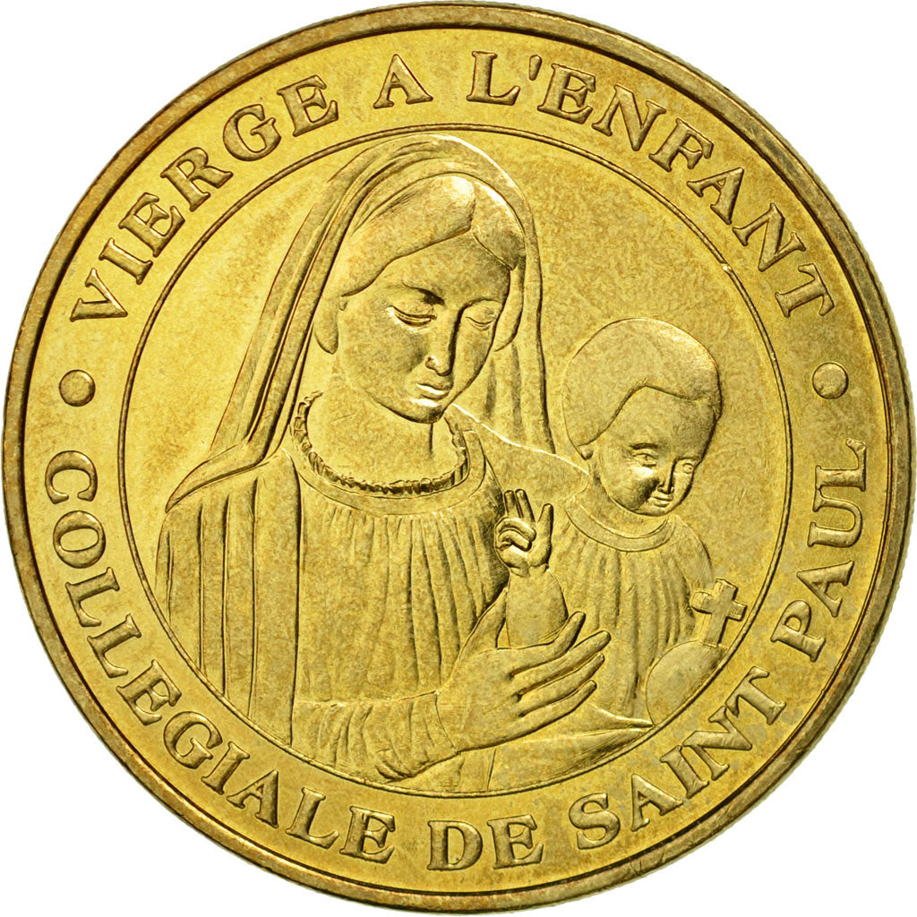 Francia, Token, Touristic token, 06/ Vierge à l'enfant - Saint-Paul de Vence