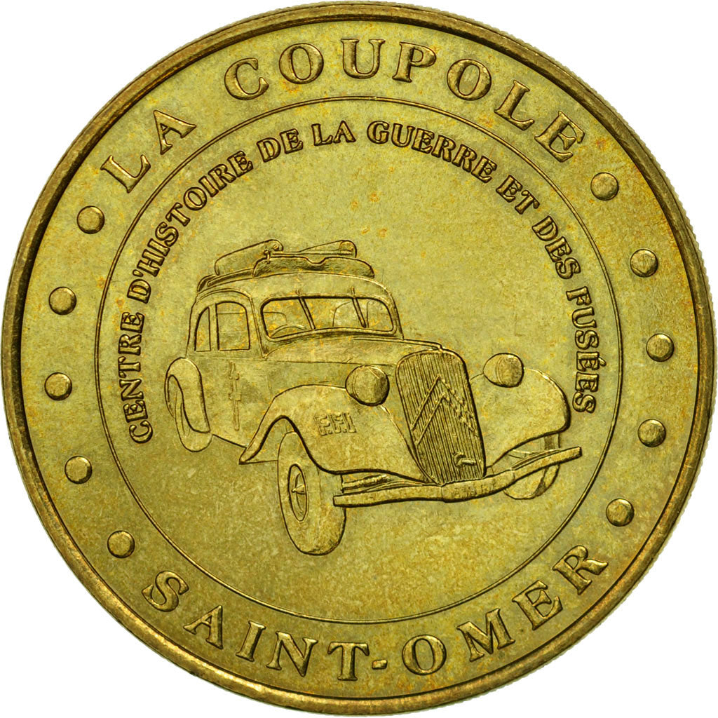 France, Token, Touristic token, Helfaut - la coupole n°2 - Traction n°1, 1999