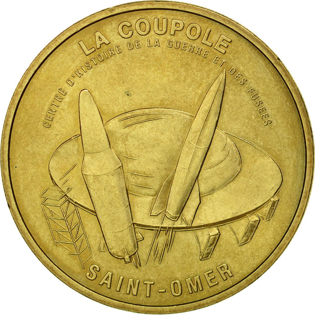 Frankrijk, Token, Toeristisch fiche, Helfaut - La Coupole n°1, 1998, MDP, ZF